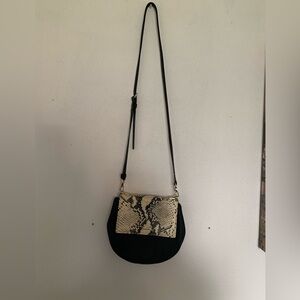 Kate Spade Black and Cream Crossbody Bag